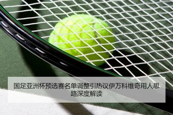国足亚洲杯预选赛名单调整引热议伊万科维奇用人思路深度解读
